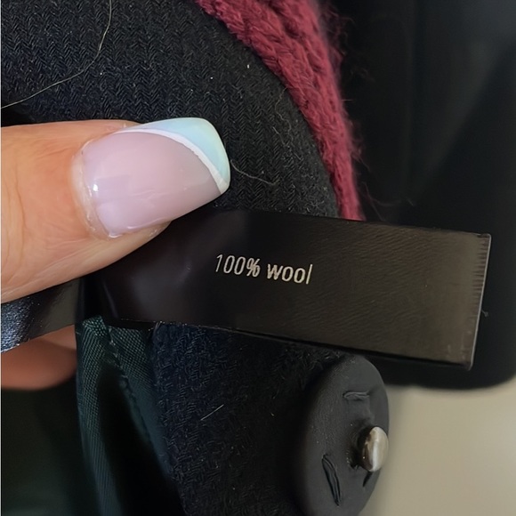 Wool jacket with weaved elements - Picture 5 of 5